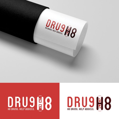 Drug H8 Logo Design