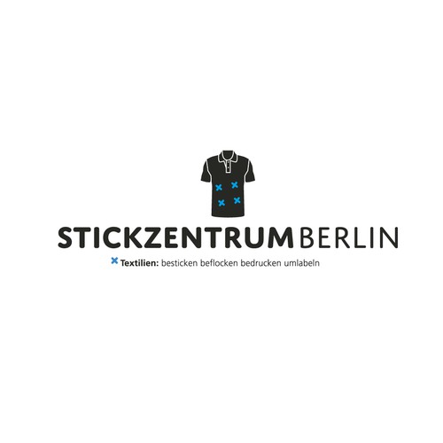 Stickzentrum Berlin Logoentwicklung