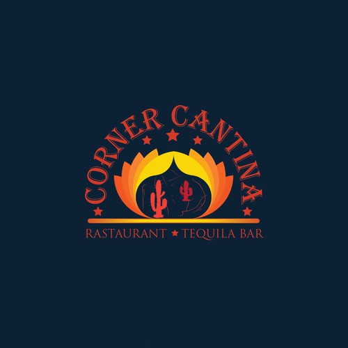 mix mark logo for a restaurant