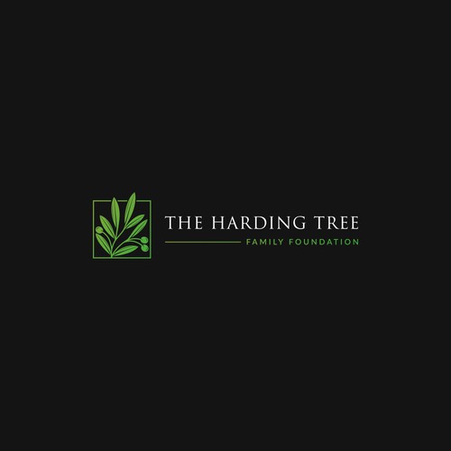 Olive Tree Logo for The Harding Tree