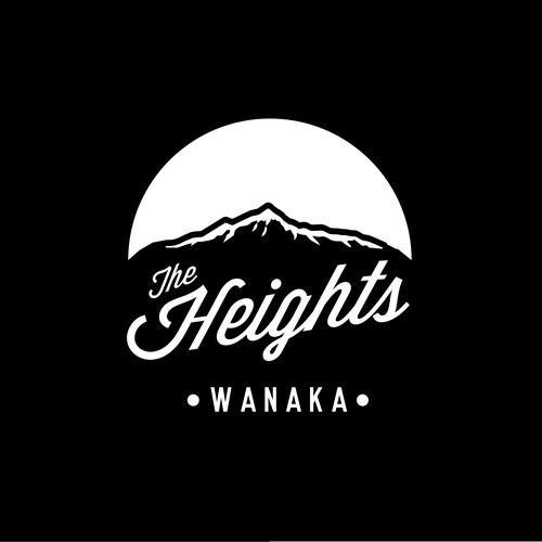 Create a beautiful design for branding of a subdivision in a New Zealand alpine resort.