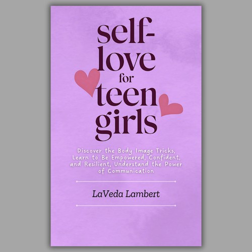 Book cover for "self love for teen girls"