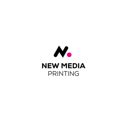 Concept for New Media Printing, a local and online print shop