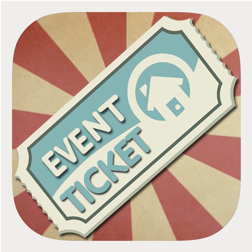 App Icon for an Events Calendar and Ticketing App
