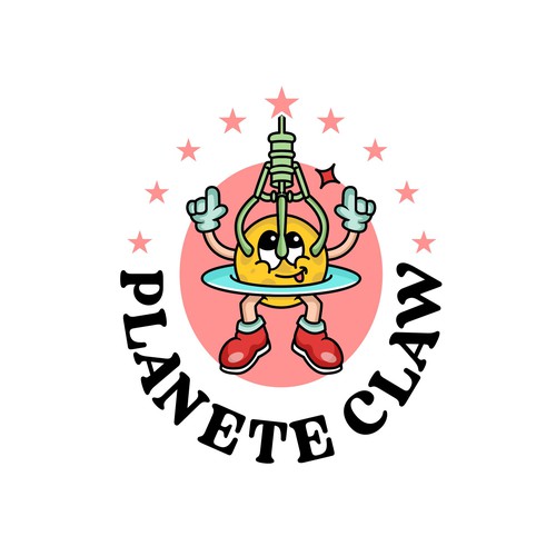 Mascot Planete claw