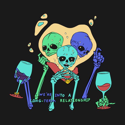 Lich t-shirt design