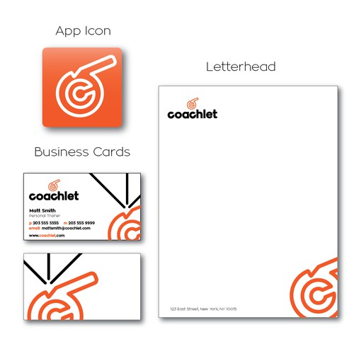 Bold Logo Design For Coachlet App