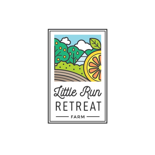 Logo for Little Run Retreat Farm