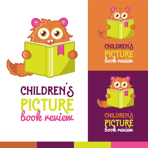 Logo design for children’s book review