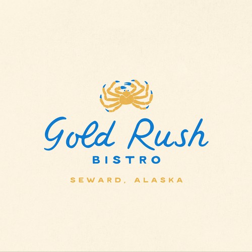 Logo Concept for Gold Rush Bistro