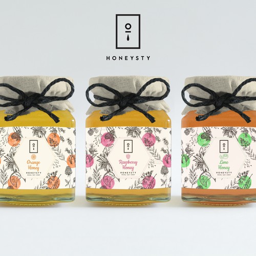 Honeysty Packaging Design