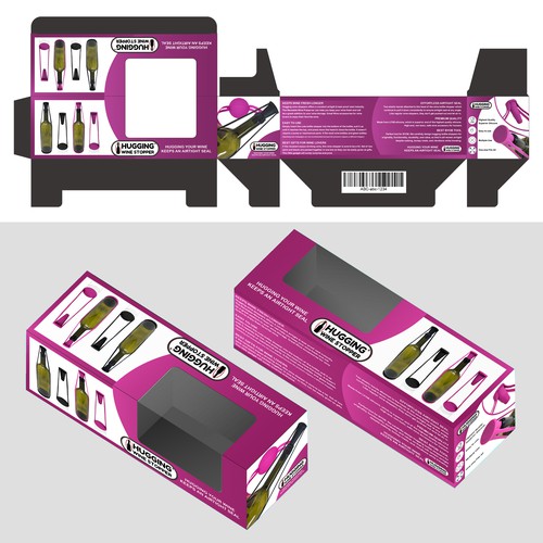 Packaging for wine stopper company