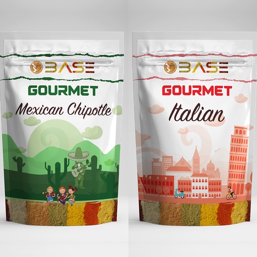 Base Spice Packaging