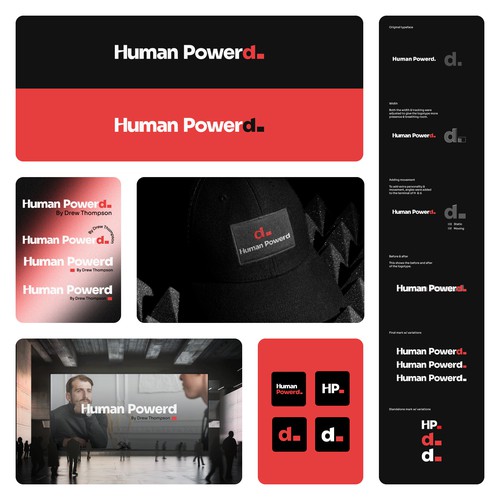 Visual Identity System for a keynote speaking, coaching, and community platform