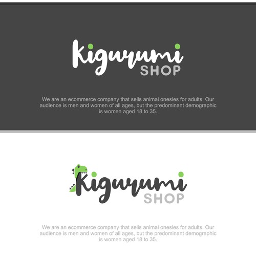 Bold Logo Concept for Kigurumi Shop