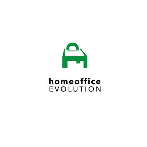 Create a logo for a revolutionary device that enables to work from home more healthier