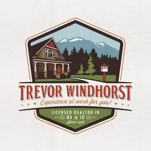 Create a Real Estate agent's logo identity