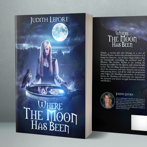 where the moon has been