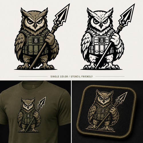 Owl Mascog Digital Design