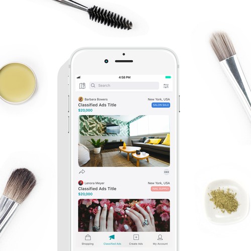 iOS Lifestyle Beauty App