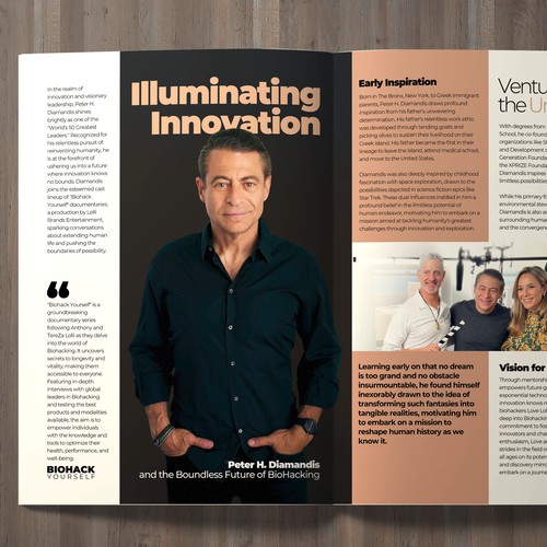 Magazine design