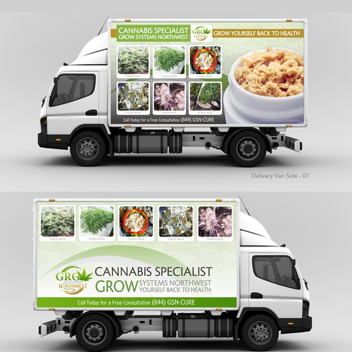 Grow Systems Northwest Mobile Dispensary Car Graphic Contest