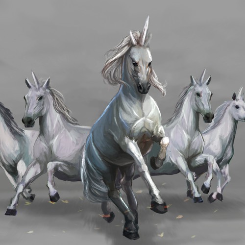 unicorn painting