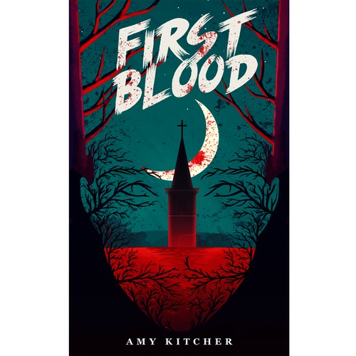 Amazing Book Cover of First Blood