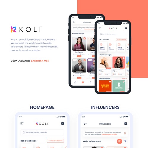 Koli app Redesign