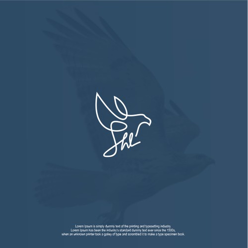 Sparrowhawk Legal logo illustration ( for sale )