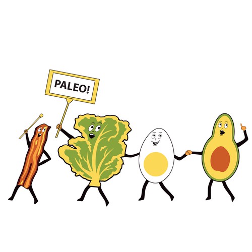 Cute Paleo Shirt Design