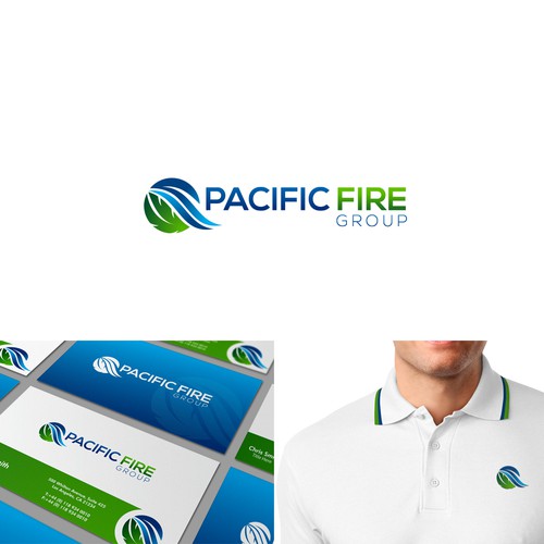 logo concept pacific fire