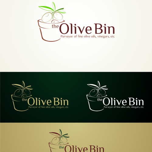 Olive + Bin logo