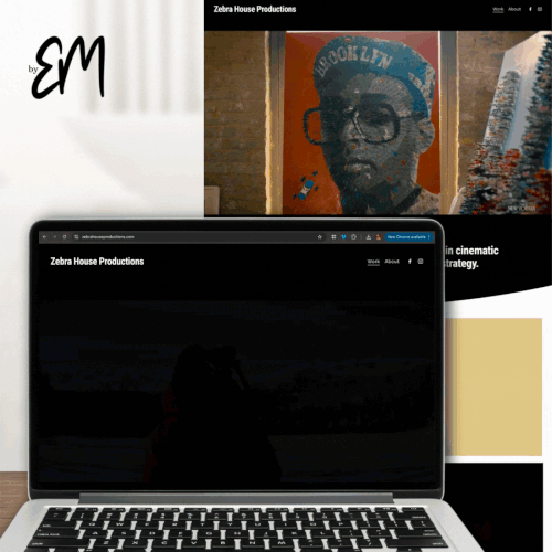 Black and White Videography Site