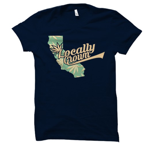 T-SHIRT DESIGN FOR LOCALLY GROWN 