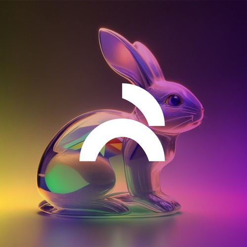 modern timeless rabbit logo