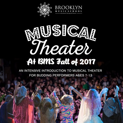 Poster for a Musical Theater Program