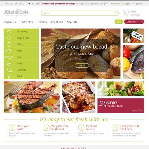 Online Food Store