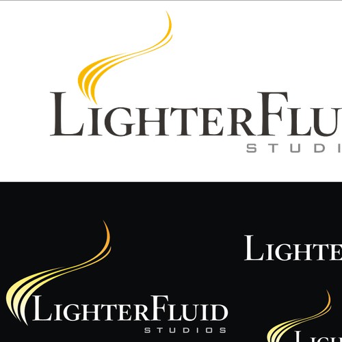 Lighter Fluid Logo Design