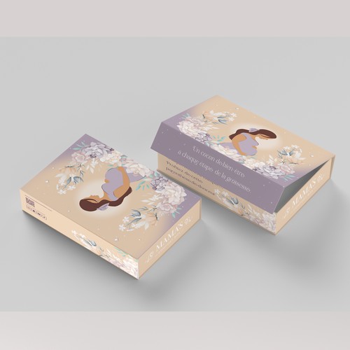 Design de'une box pour futures mamans