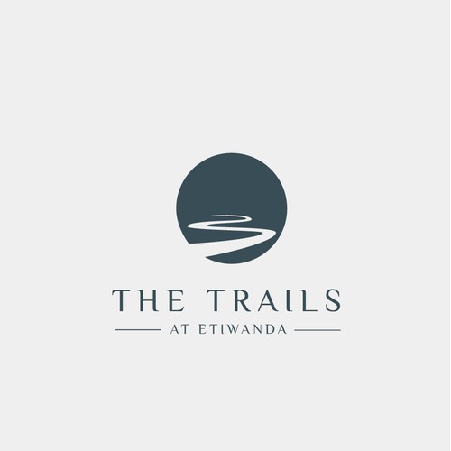 Minimal elegant logo for a housing community