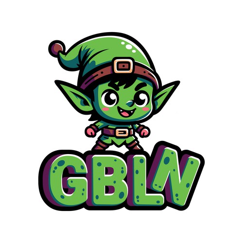 Cute Goblin logo design