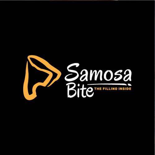 Simple & Playful logo for Samosa Bite