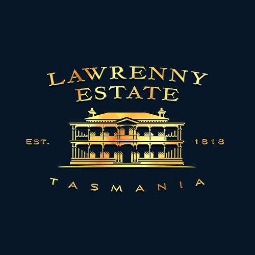 Logo for Lawrenny Estate Premium produce company Tasmania
