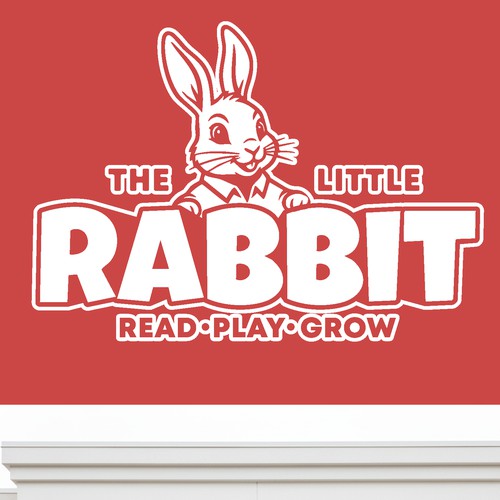 The Little Rabbit - Mascot Logo Design