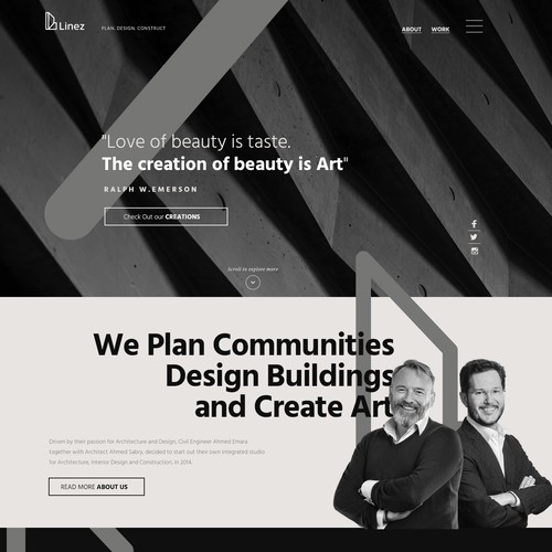 Linez Website Design