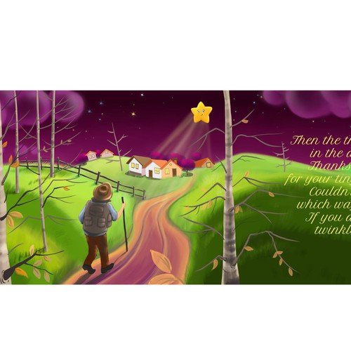 Illustration for web video for children