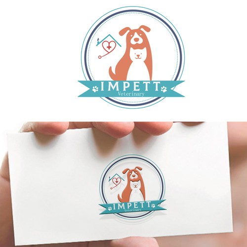  logo for veterinary clinic