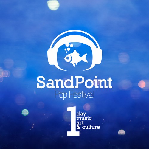 Logo design for pop music art and culture festival