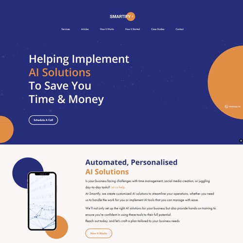 Smartify AI Agency Website